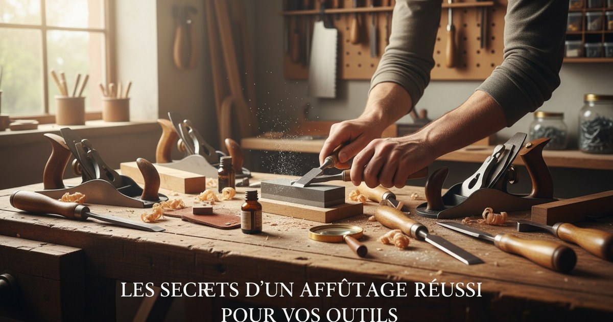 Les secrets d’un affûtage réussi pour vos outils