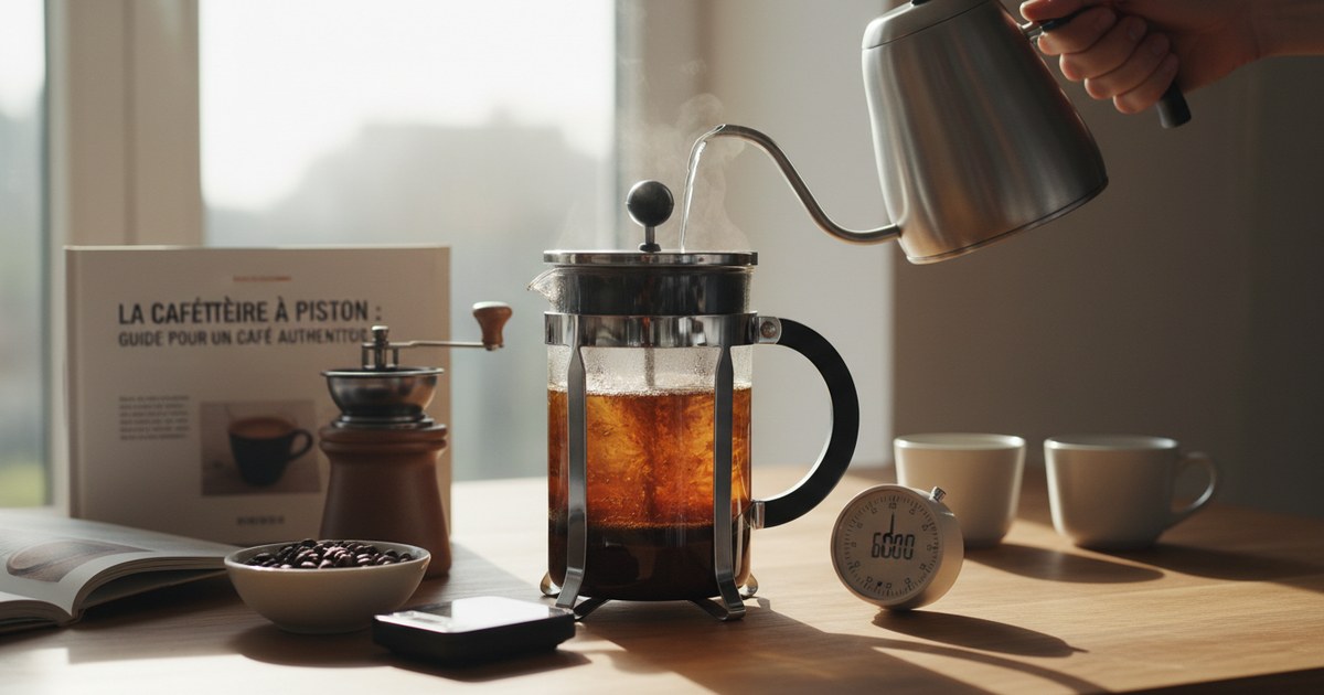 La cafetière à piston : guide pour un café authentique