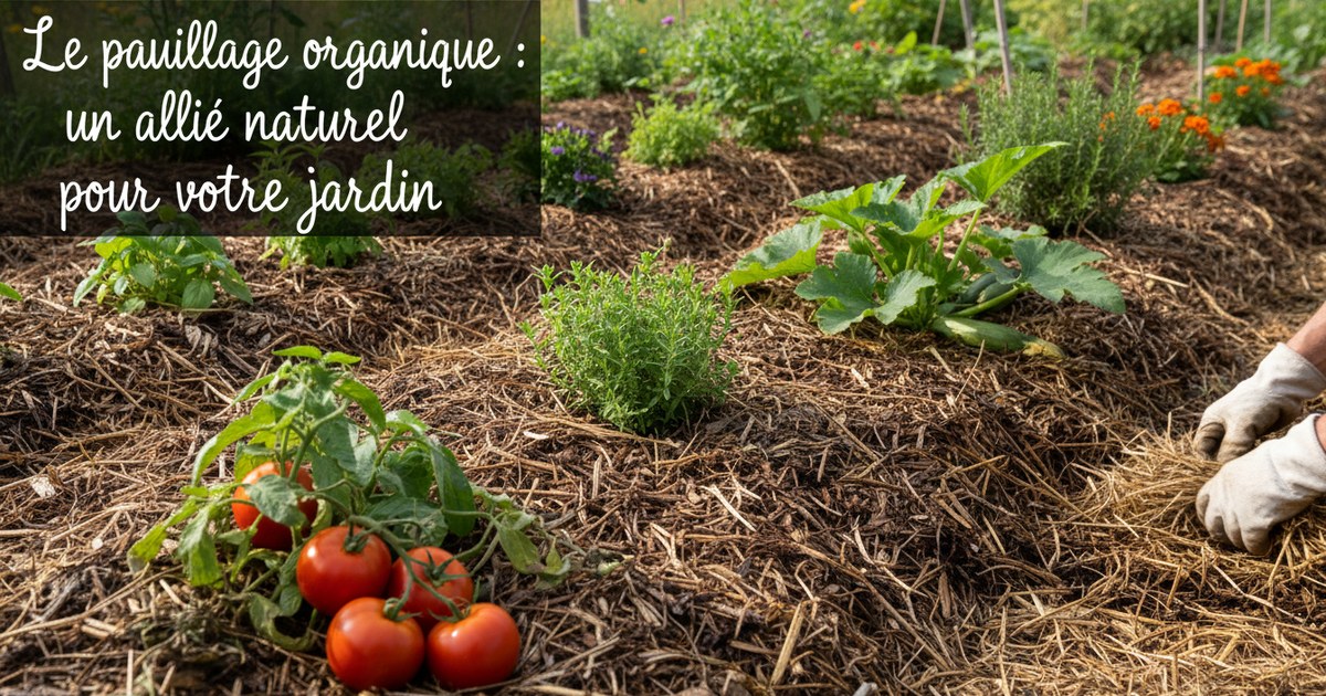 Le paillage organique : un allié naturel pour votre jardin