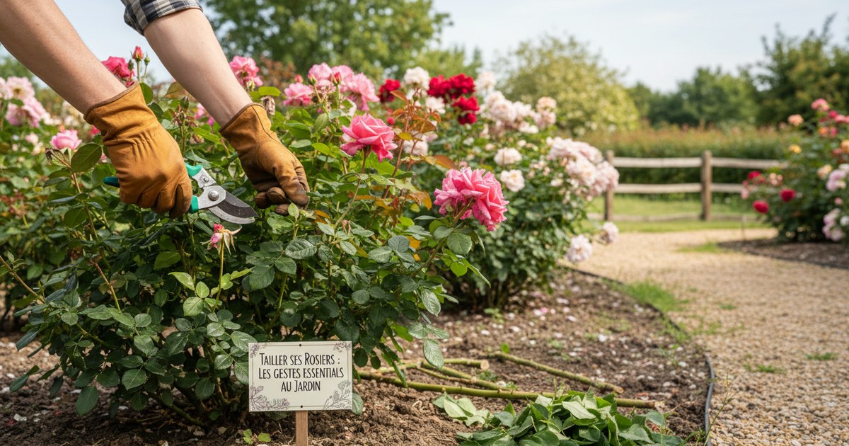 Tailler ses rosiers : les gestes essentiels au jardin